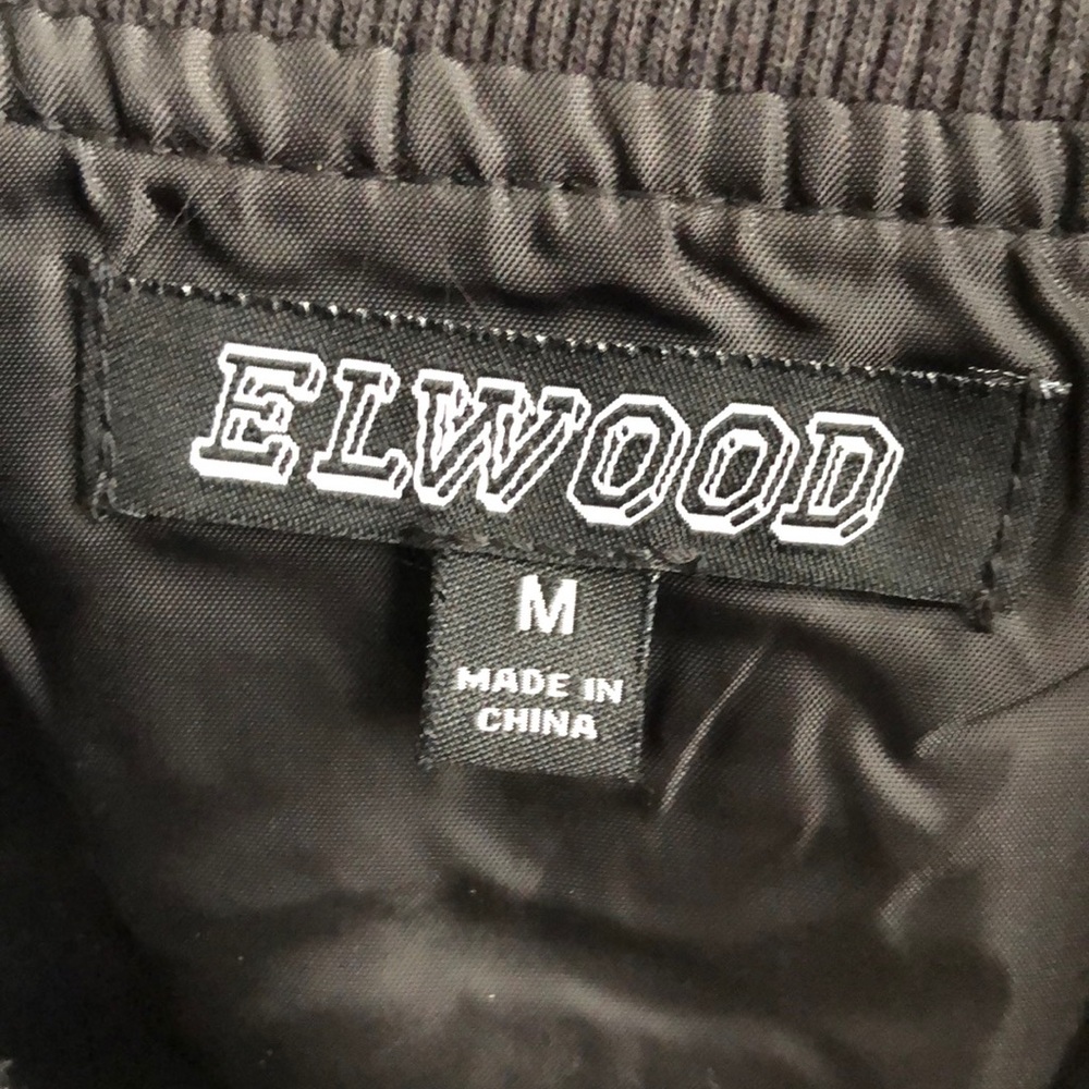 💥SOLD💥🛹NEW Black Elwood Bomber Jacket🛹 - Picture 6 of 8